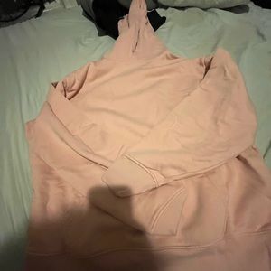 Pink hoodie
